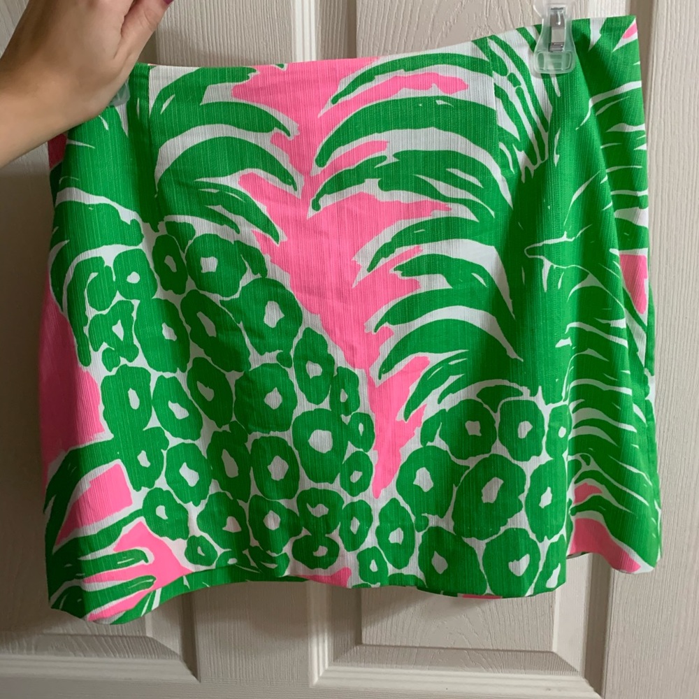 Lilly Pulitzer Pineapple Mini Skirt